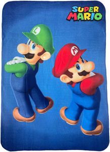 Nintendo Super Mario Fleeceteppe, Blå
