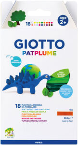 Giotto Patplume Modelleirer 18-pack, Flerfarget