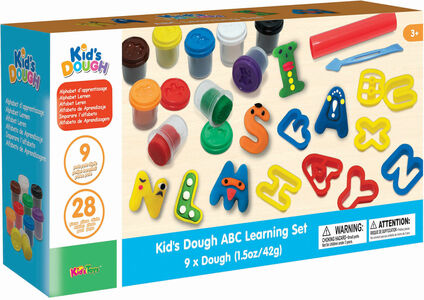 KidsDough  ABC-læringssett Modelleire