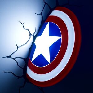 Paladone Marvel Avengers Captain America Vegglampe