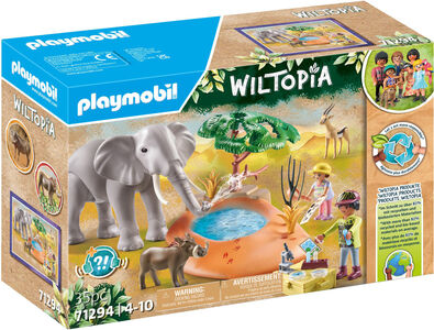 Playmobil 71294 Wiltopia Byggesett Elefant Ved Vannhullet