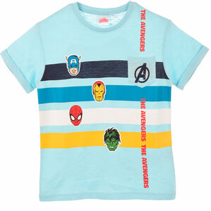 Marvel Avengers Classic T-skjorte, Light Blue