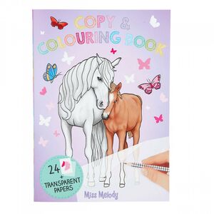 Miss Melody Color & Copy Fargeleggingsbok