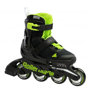 ROLLERBLADE MICROBLADE Inlines, Black/Green 175