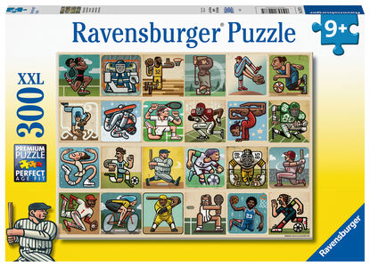 Ravensburger Puslespill Fantastiske Idrettsutøvere, 300 Biter