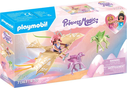 Playmobil 71363 Princess Magic Byggesett Himmelsk Utflukt med Pegasusføll