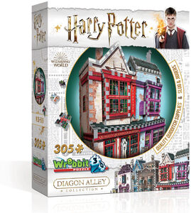 Wrebbit Harry Potter 3D Puslespill Quality Quidditch, 295 brikker