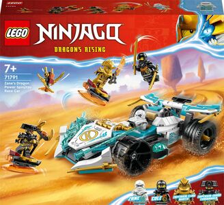 LEGO Ninjago 71791 Zanes Dragekraft – Spinjitzu-Racerbil