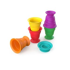 Baby Einstein Stack & Squish Cups™ Aktivitetsleke, Flerfargede