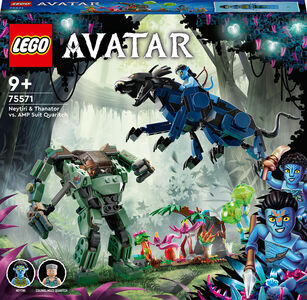 LEGO Avatar 75571  Neytiri og Thanator mot Quaritch i AMP-robotdrakt