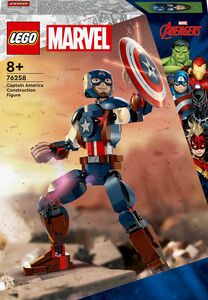 LEGO Super Heroes 76258 Byggbar Figur Av Captain America