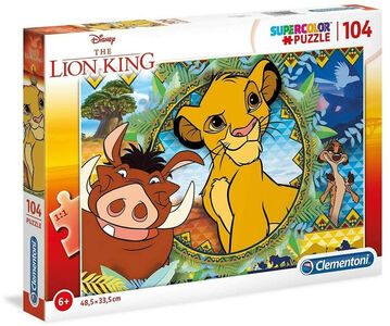 Disney Løvenes Konge Puslespill, 104 Brikker