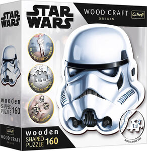 Trefl Wood Craft Origin Star Wars Puslespill Stormtrooper Helmet 160 Brikker