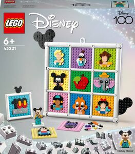 LEGO Disney Classic 43221 Ikoner Fra 100 År Med Disney-Animasjon