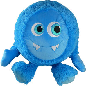 SportMe Fuzzy Monster Lekeball 50 cm, Blå