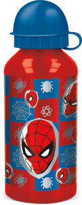 Marvel Spider-Man Vannflaske 400 ml Aluminium, Rød