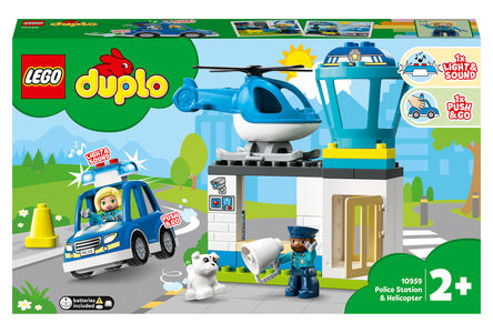 LEGO DUPLO Town 10959 Politistasjon Og Politihelikopter