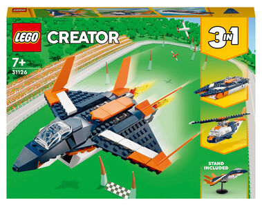 LEGO® Creator 3-i-1 31126 Supersonisk jetfly