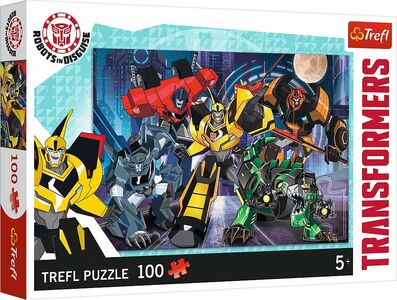 Trefl Transformers Robots in Disguise Puslespill 100 Brikker