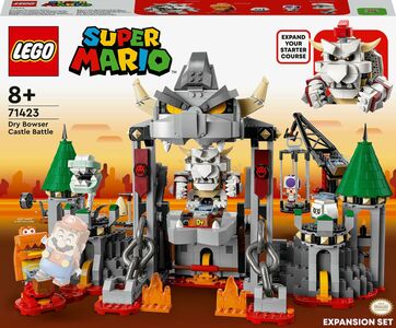 LEGO Super Mario 71423 Dry Bowsers slottskamp – ekstrabanesett