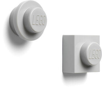 LEGO Magnet Sett, Grey