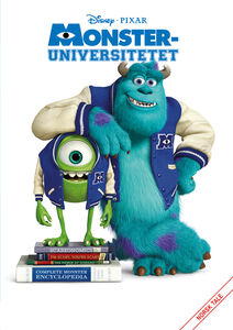 Disney Pixar Monsteruniversitetet DVD