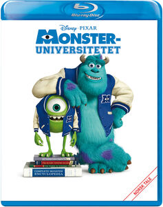 Disney Pixar Monsteruniversitetet Blu-Ray