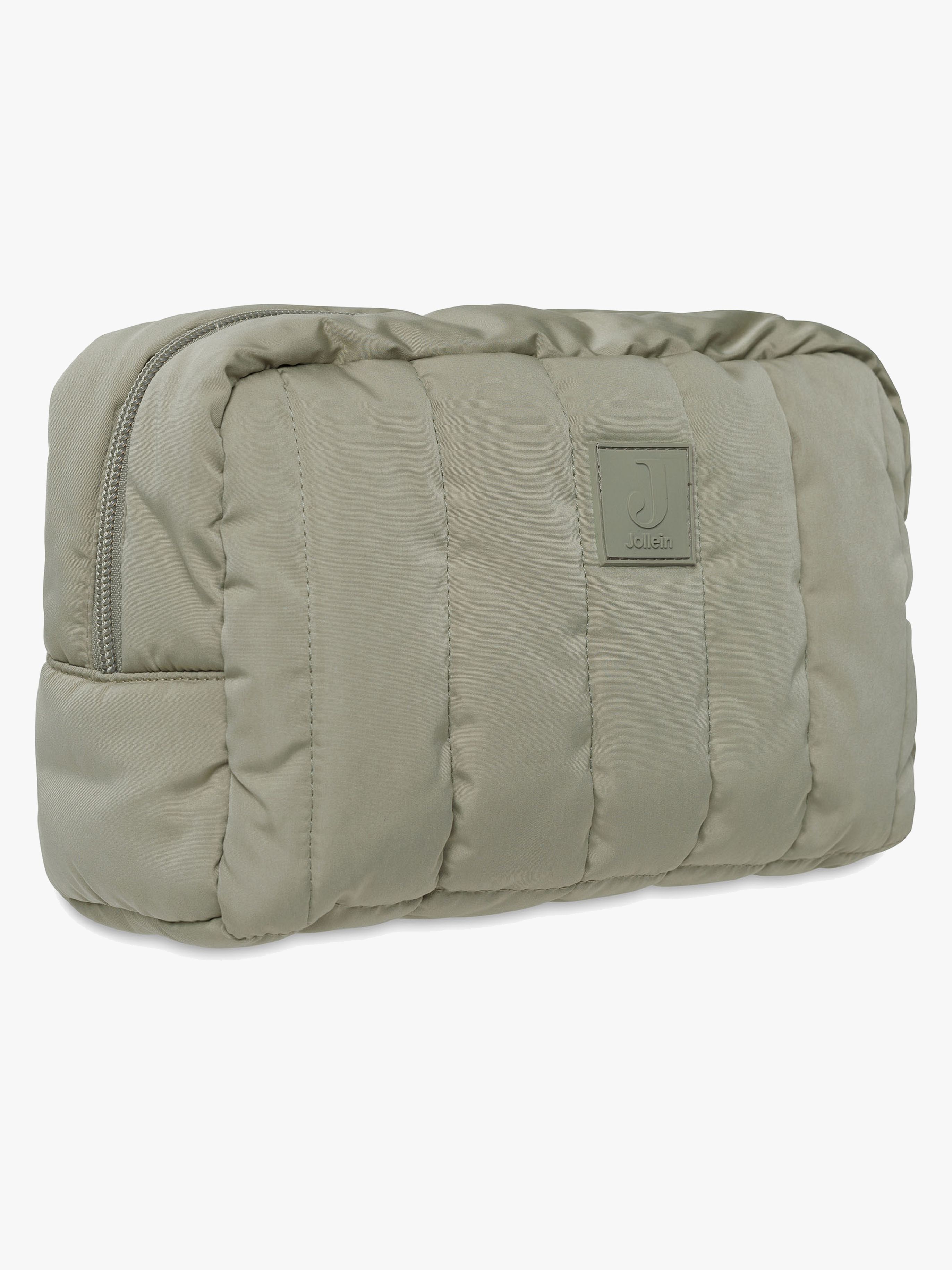Jollein Puffed Toalettmappe, Olive Green - Toalettmapper - Polyester