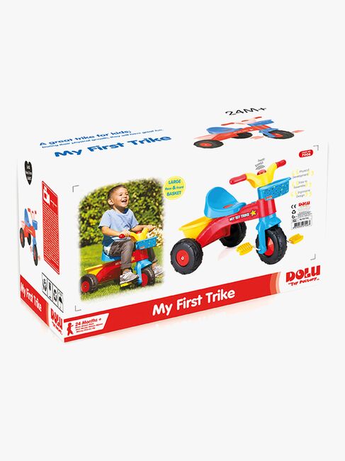 DOLU Trehjulssykkel Med Håndtak