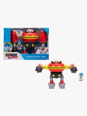 Sonic The Hedgehog Lekesett med Egg Hammer Robot