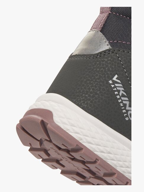 Viking Equip WP 1V Vintersko, Charcoal/Dusty Pink