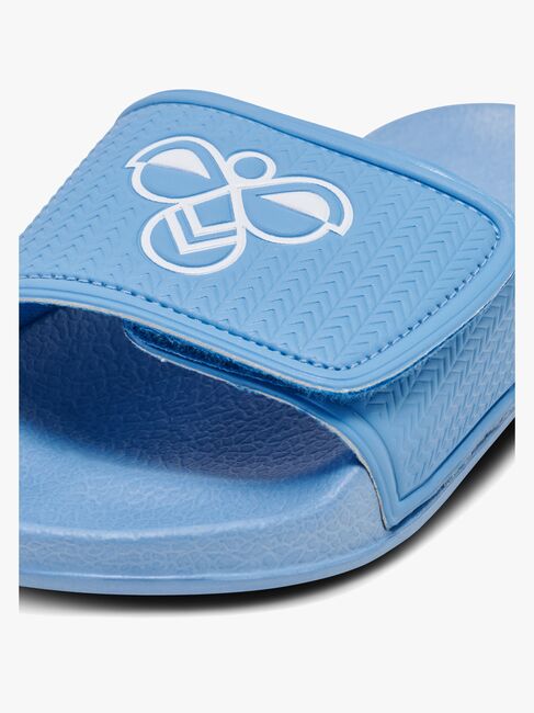 Hummel Pool Slide Vc Jr Slippers, Lichen Blue