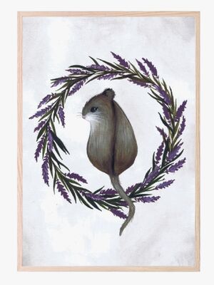 That's Mine Poster Tiny Mouse 30x40