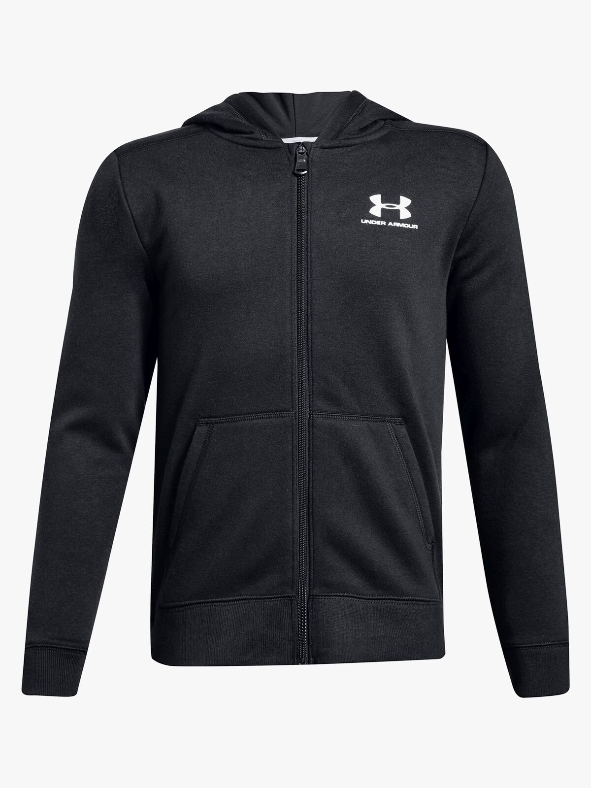 Under Armour Fleece FZ Hettegenser, Black