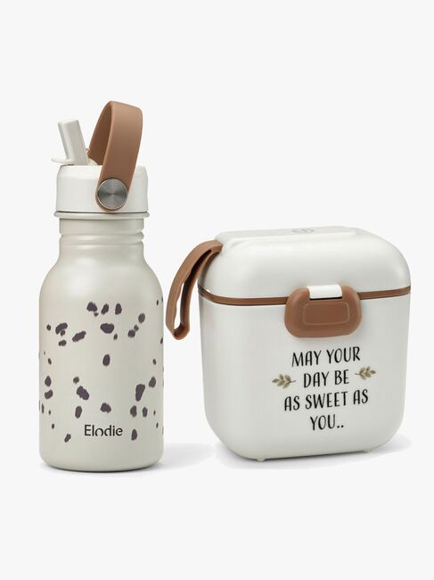 Elodie Matboks & Flaske, Vanilla White/Dalmatian Dots