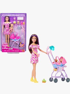 Barbie Family & Friends Skipper Lekesett med Barnevogn