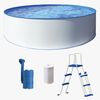 Swim & Fun Kreta Bassengsett 460x90 cm, Hvit