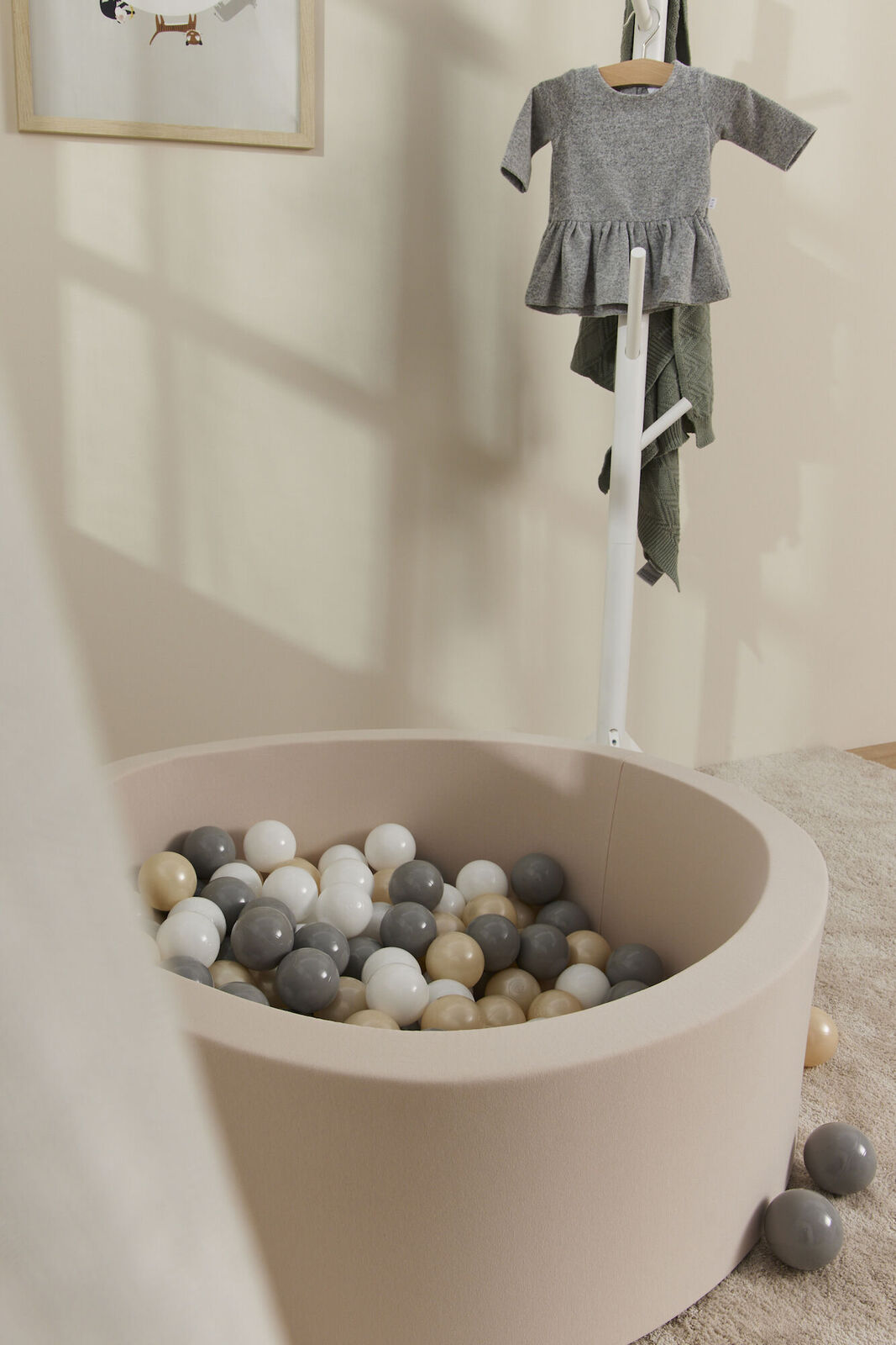 JLY Ballbasseng 30x90, Light Beige