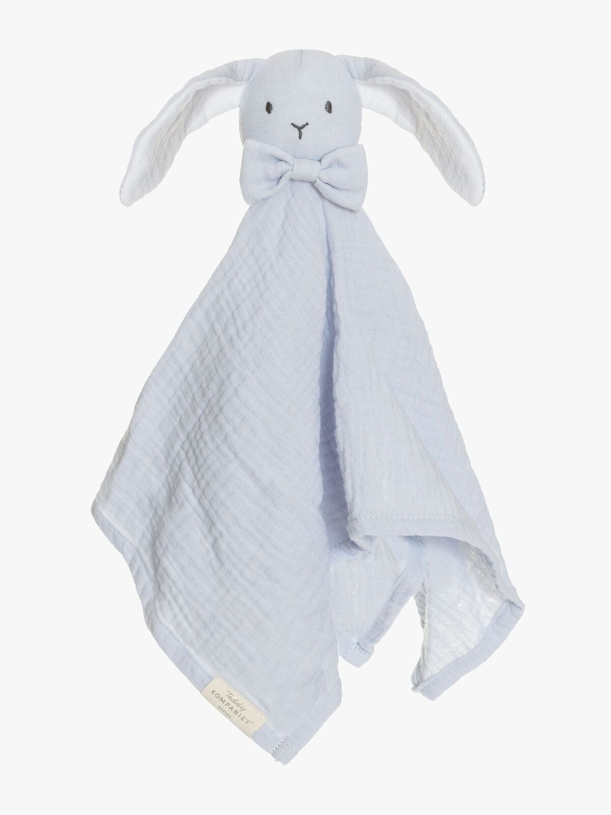 Teddykompaniet Diinglisar  Kanin Koseklut Musselin, Babyblå