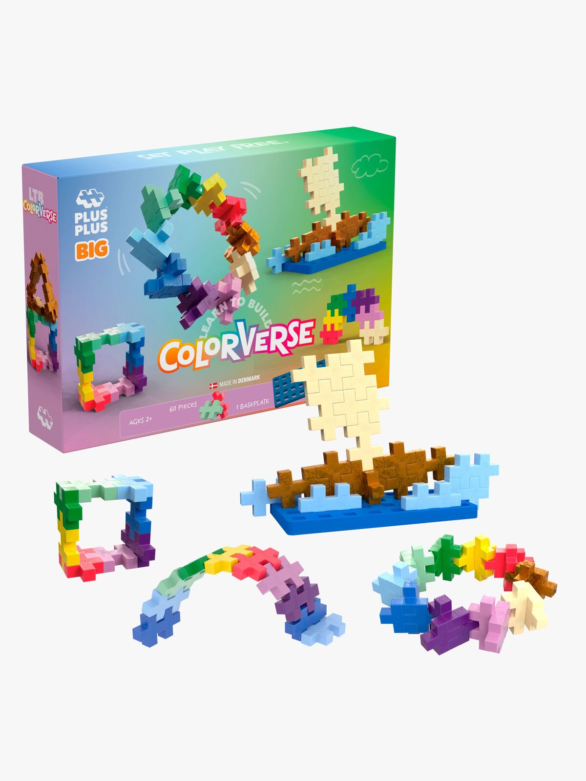 Plus-Plus BIG Learn To Build Colorverse Super Byggesett