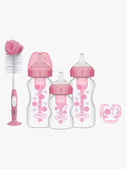 Dr. Brown's Wide Neck Options+ Gavesett, Rosa