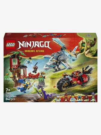 LEGO Ninjago 71857 Action i ninjaenes trehytte