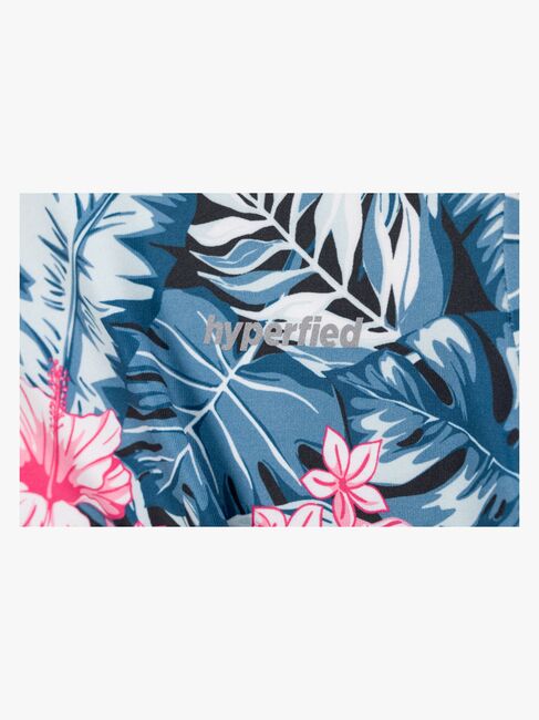 Hyperfied Wave T-Shirt 3-pack, Black/White/Tropical Flower