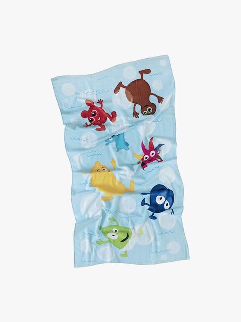 Babblarna Badehåndkle Bobler, Blå