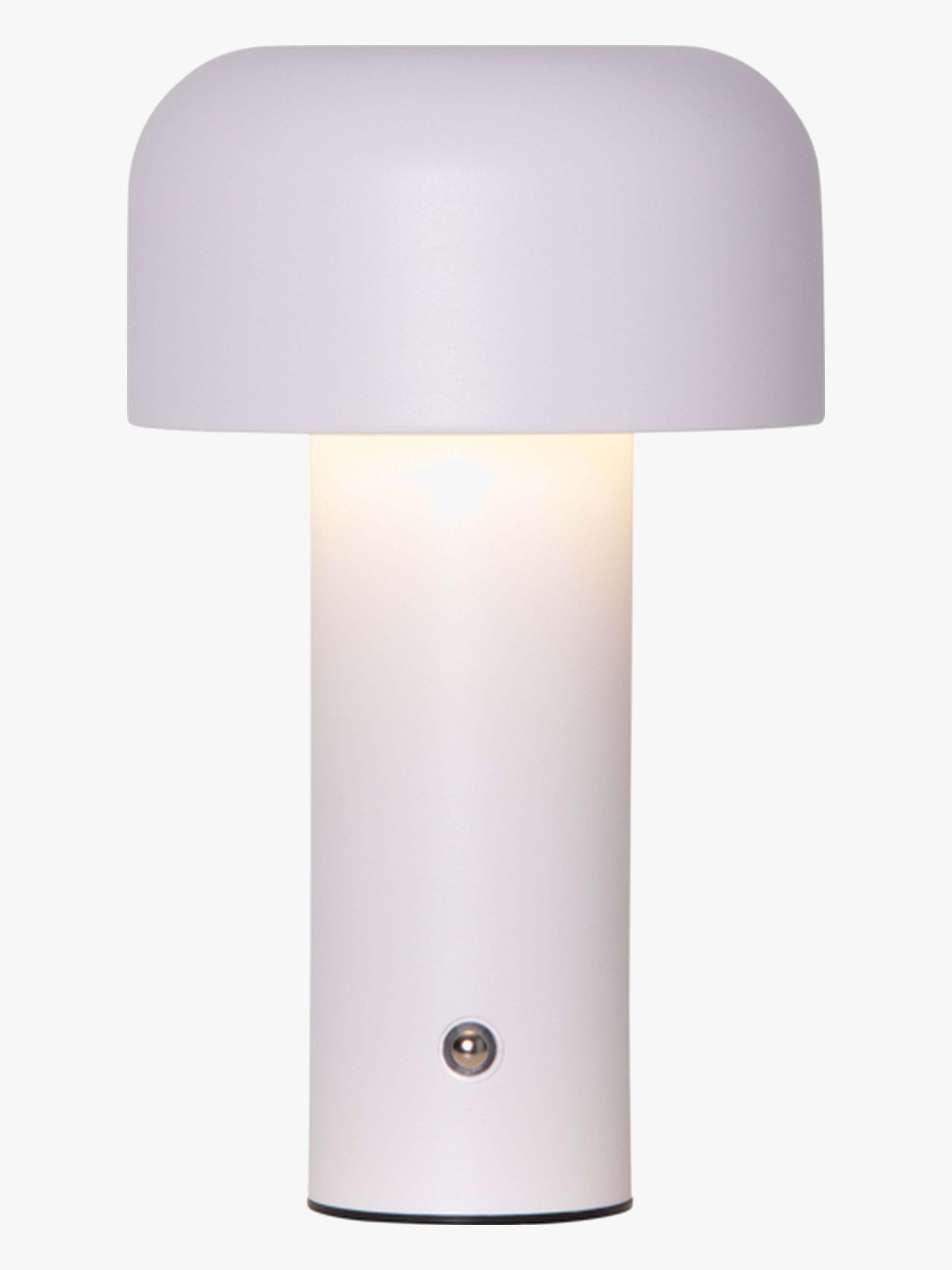 Star Trading Bordlampe Bobby, Hvit - Bordlamper - Metall,Plast