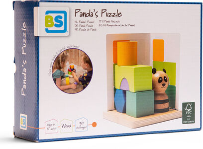 BS Toys Panda's Puzzle Spill