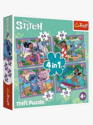 Trefl Lilo & Stitch Puslespill 4-in-1
