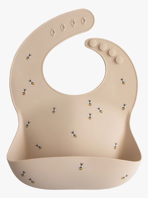 Mushie Smekke Silikon Bees, Beige