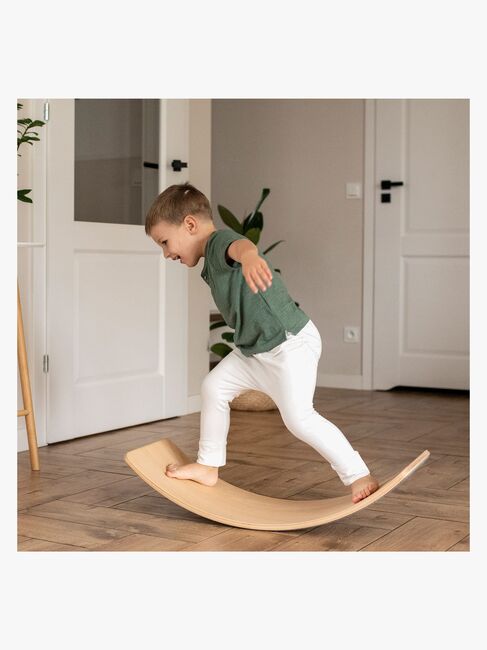 Meowbaby Balansebrett, Grå/Naturell