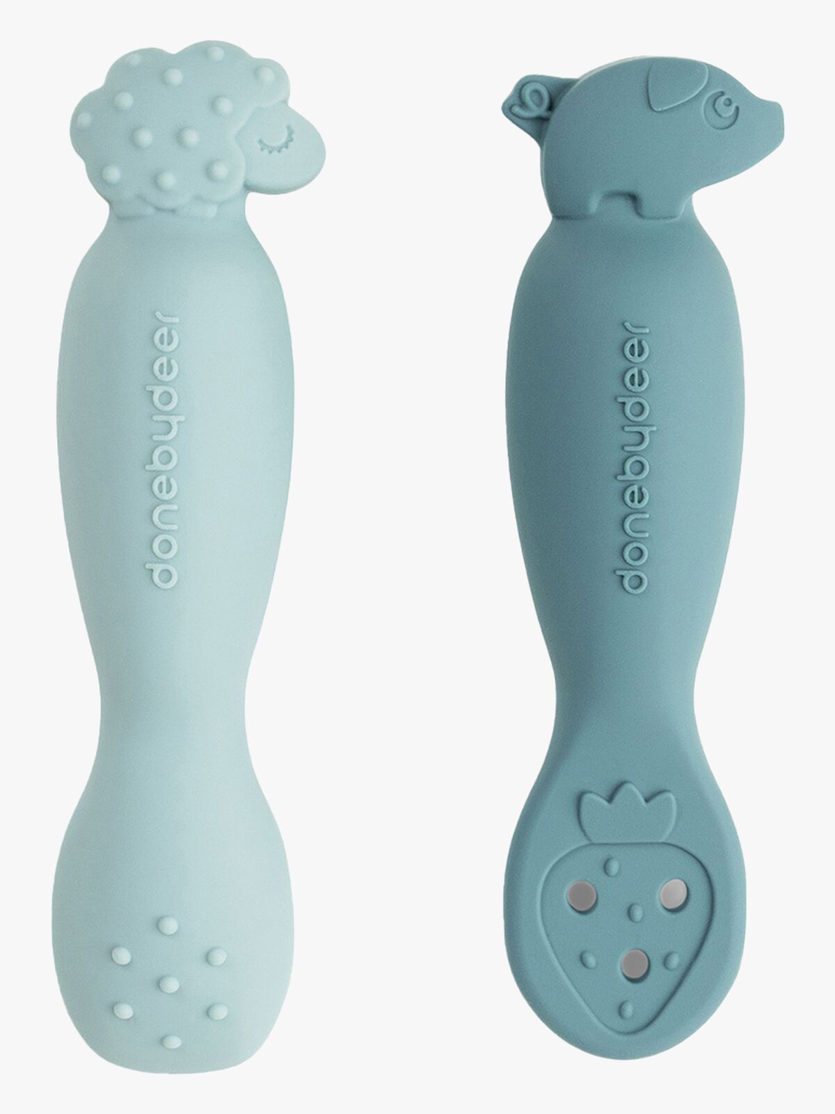 Done By Deer Tiny Farm Skjeer 2-Pakk, Blue